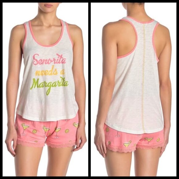 💕PJ SALVAGE💕 Team Tequila Tank Top - Picture 1 of 12